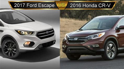 pros and cons of ford escape vs honda cr-v